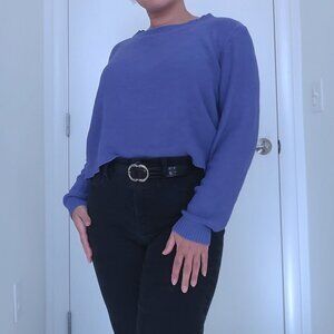 H&M: Purple Sweater